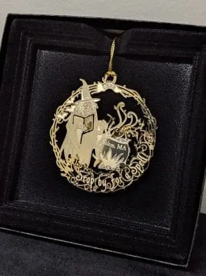 SWM gold ornament