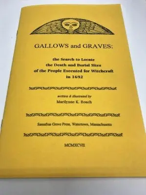 Yellow gallows and graves book front