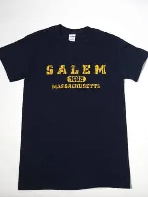 Navy Blue Salem 1692 T-Shirt