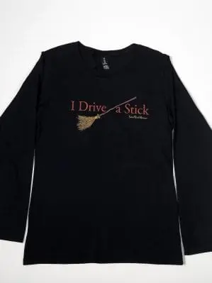 Long sleeve unisex "I Drive a Stick" T-shirt