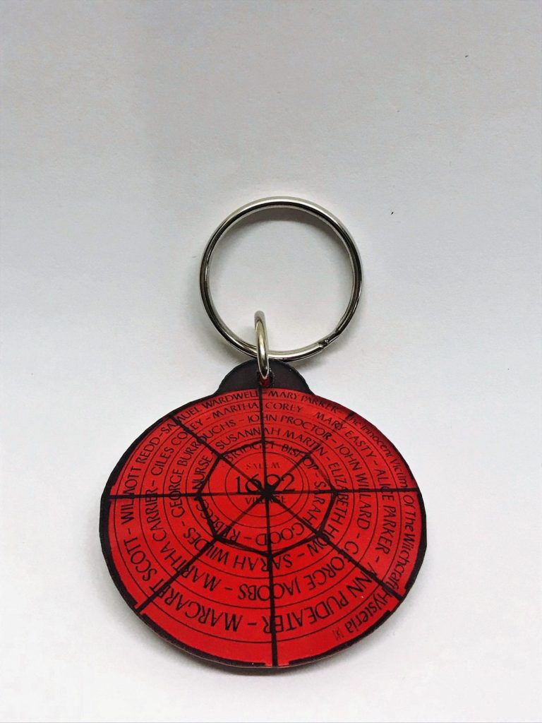 Red Circle Of Salem Keychain Salem Witch Museum red-circle-of-salem-keychain-salem-witch-museum