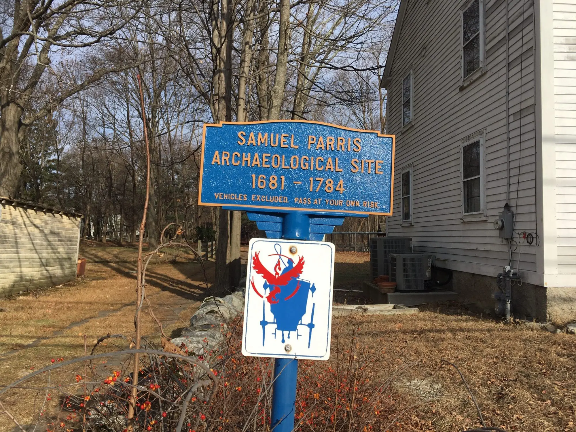 Foundation of Salem Village Parsonage - Salem Witch Museum