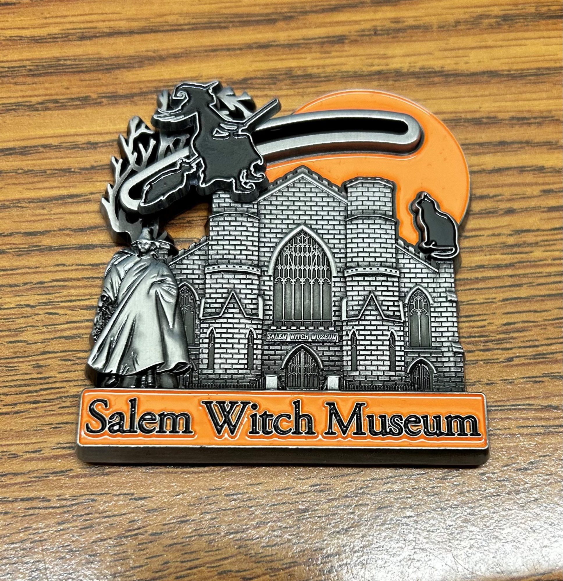 Sliding Witch Magnet - Salem Witch Museum