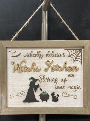 Witch's Kitchen Sign