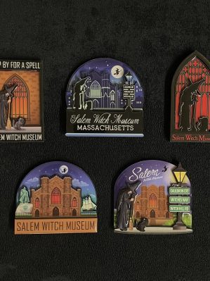 All 5 of the magnet styles are displayed in this image.