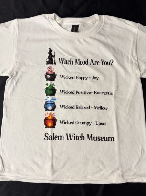 "Witch Mood Are You" Youth T-shirt and Bracelet